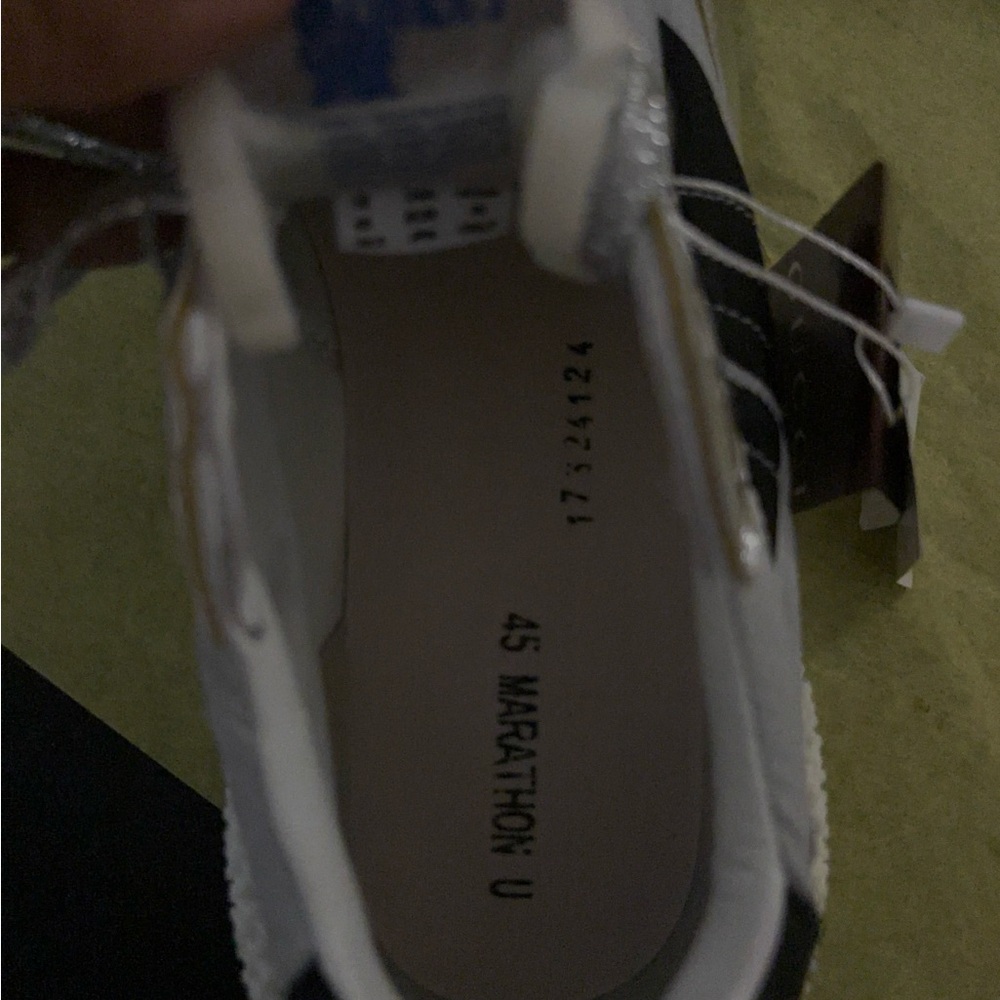 GOLDEN GOOSE Marathon Leather-Trimmed Ripstop Sneakers 12 Cm 28.6 - Picture 9 of 16